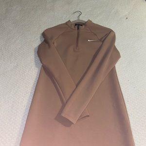 Nike longe sleeve rose gold dress. NEVER WORN!